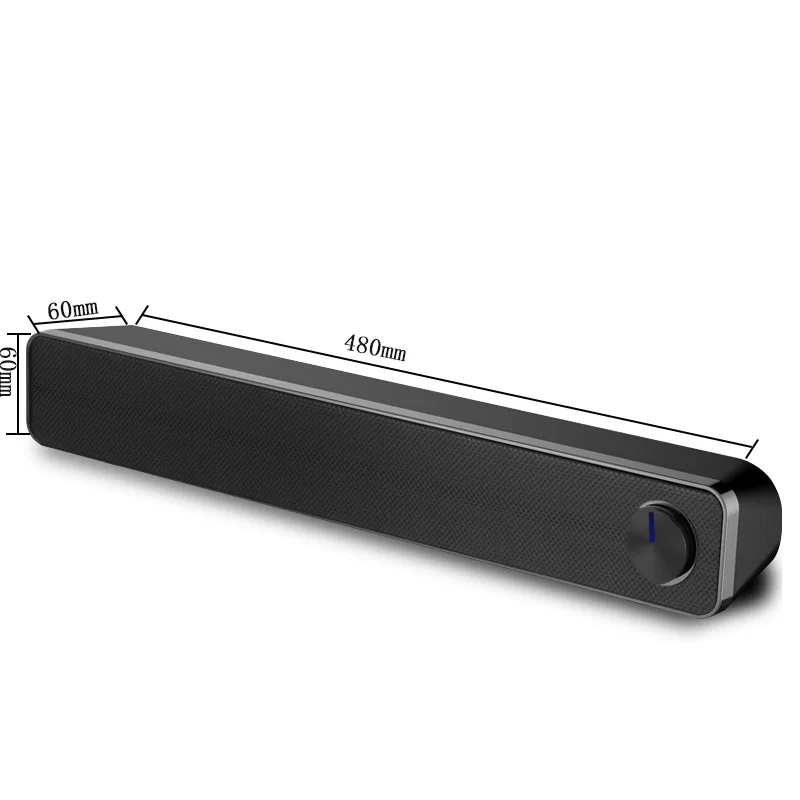 ADA Проводная мощная компьютерная колонка стерео сабвуфер басовая объемный звук