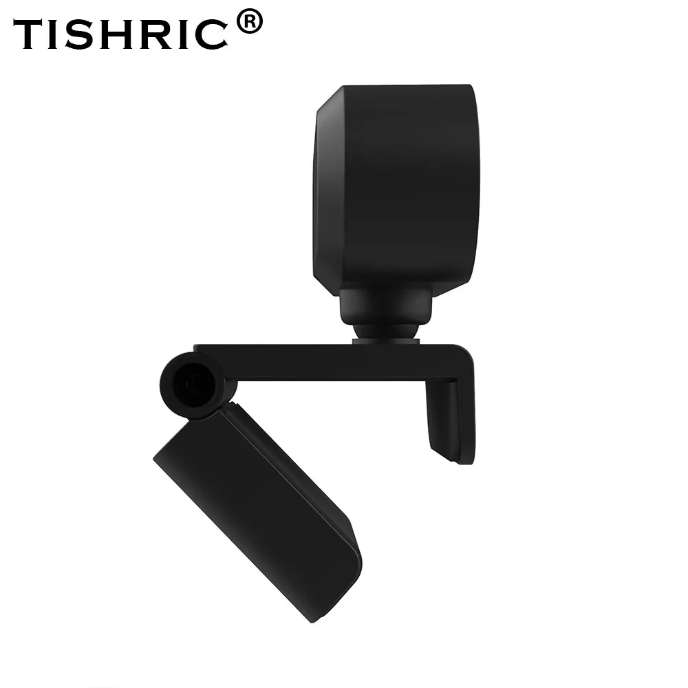 Веб-камера TISHRIC HD 1080P мини-камера с USB веб-камера микрофоном для ПК прямых