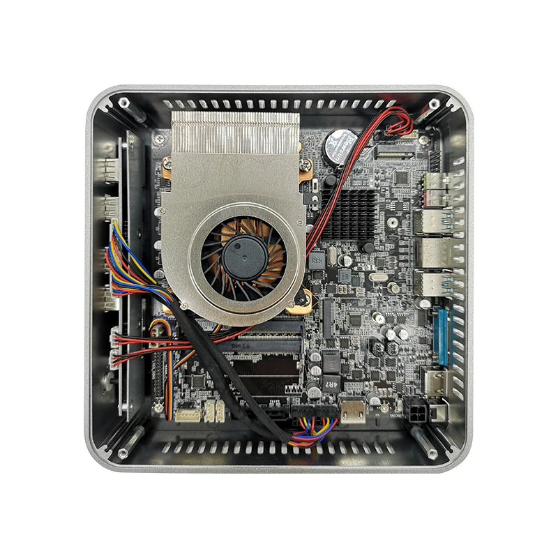 2020 TOPTON мини игровой компьютер Intel Φ Windows10 настольный Linux неттоп HTPC UHD630 8 * USB WiFi|Мини