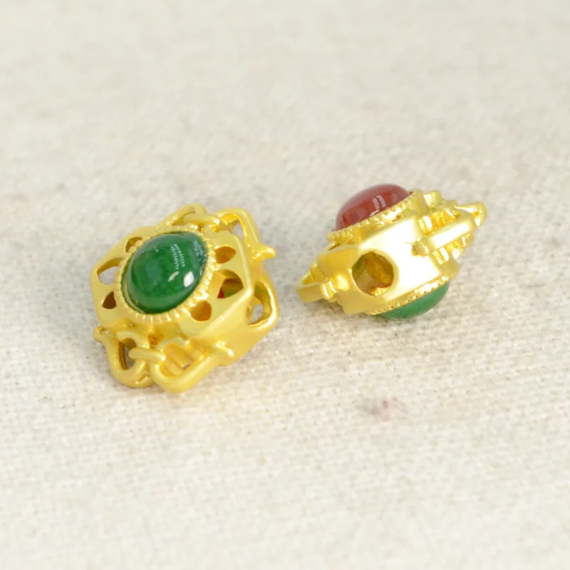 

10 PCS Metal Alloy Gold Hollow Buddha Beads Cloud Dragonfly Spacer Bead DIY Handmade Accessories For Jewelry Making