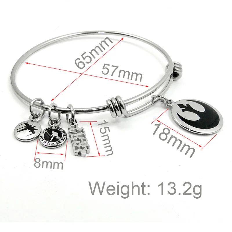 Браслет DICAYLUN из нержавеющей стали регулируемые модные украшения аксессуары