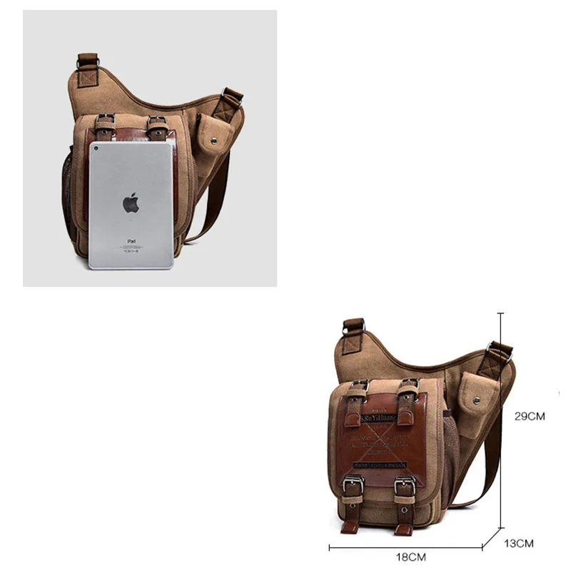 Брендовые дизайнерские сумки через плечо кожаные винтажные мужские Мужская