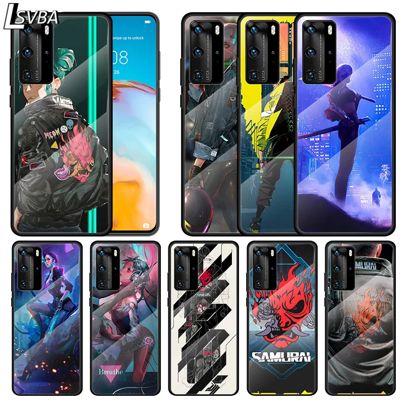 

Cool Street Punk Boy Girl For Huawei P Smart 2021 Z P40 P30 P20 P10 Lite Pro Plus 5G Tempered Glass Phone Case