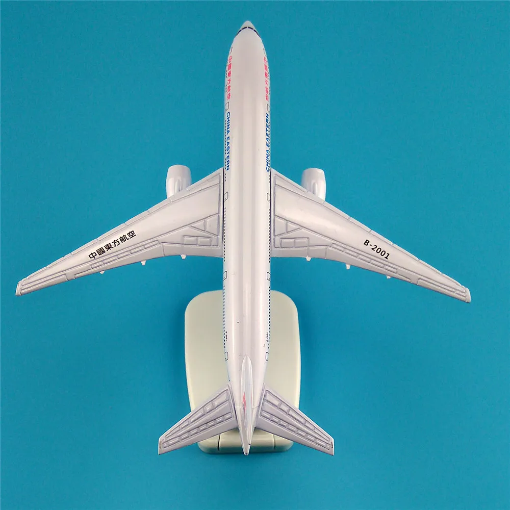 Модель воздушного самолета из сплава 16 см China Eastern Airlines B777 Aircraft Boeing 777 Airways Airplane Model w
