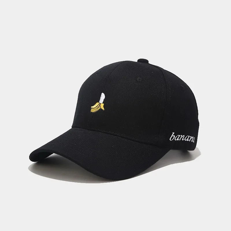 2020 новый стиль хлопок банан вышивка бейсболка Регулируемая Snapback шляпы для мужчин