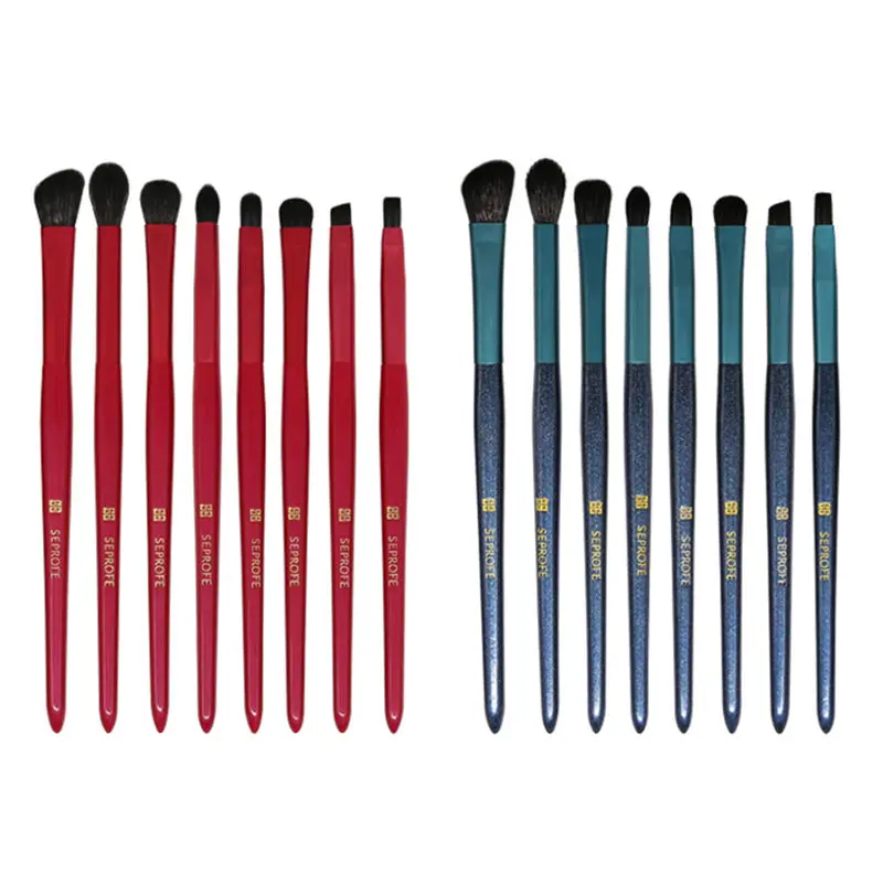 Набор кистей для макияжа 8 шт./лот кисти растушевки теней век подводки ресниц