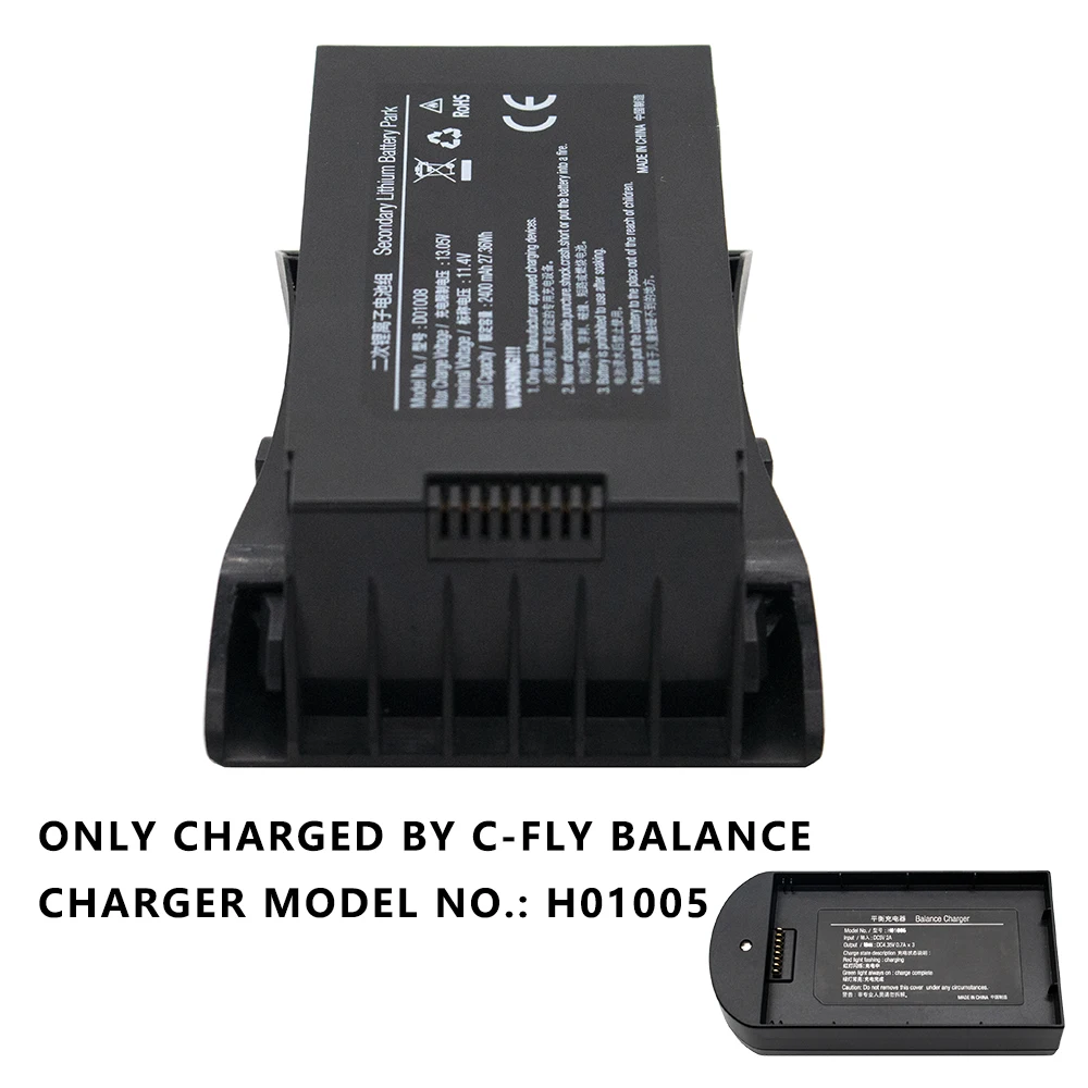 C FLY летная батарея с 2400 MAh 11 4 V для интеллектуальная беспилотная аксессуары вера