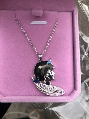 DARLING in the FRANXX Strelizia 02 ZERO TWO 016 HIRO Necklace Pendant Collection Cosplay Gifts | Тематическая одежда и