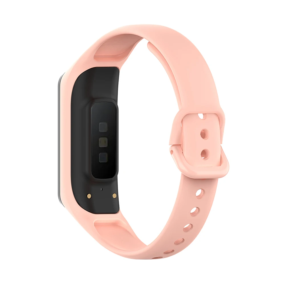 Soft Silicone Colorful Watchband Rubber Strap Smart Bracelet Wrist for Samsung Galaxy Fite R375 Watch Band Replacement | Электроника