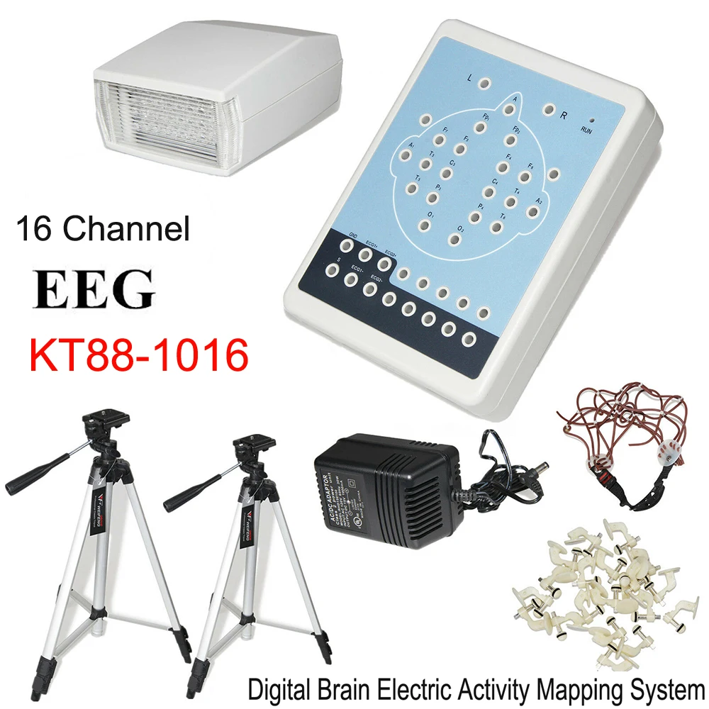 KT88 1016 16 каналов ЭЭГ машины цифровой отображение деятельности системы ПК