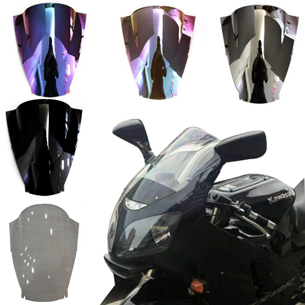 

1 шт. лобовое стекло мотоцикла для Kawasaki Ninja ZX12R 2002 2003 2004 2005