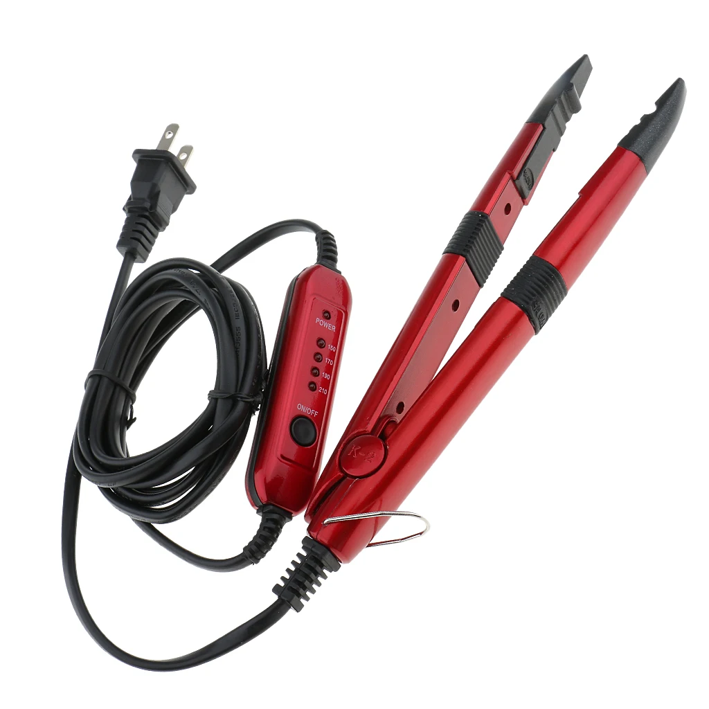 Пистолет клеевой для наращивания волос с американской вилкой|Зажимы| |