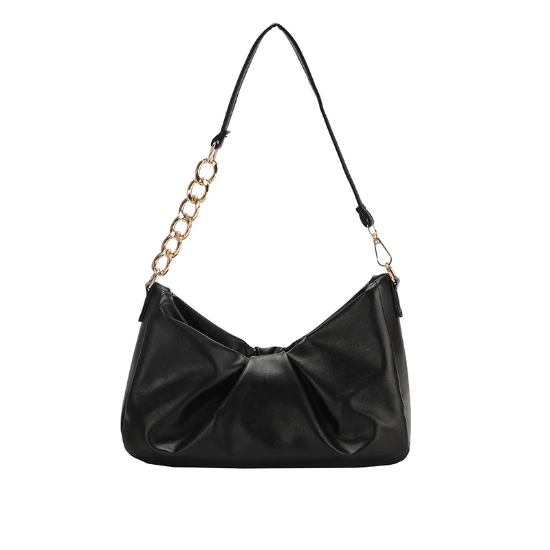 

Bag Female Spring And Summer New Han Fengyun French Niche Internet Celebrity Fold Bag High-quality One-shoulder Messenger Bag