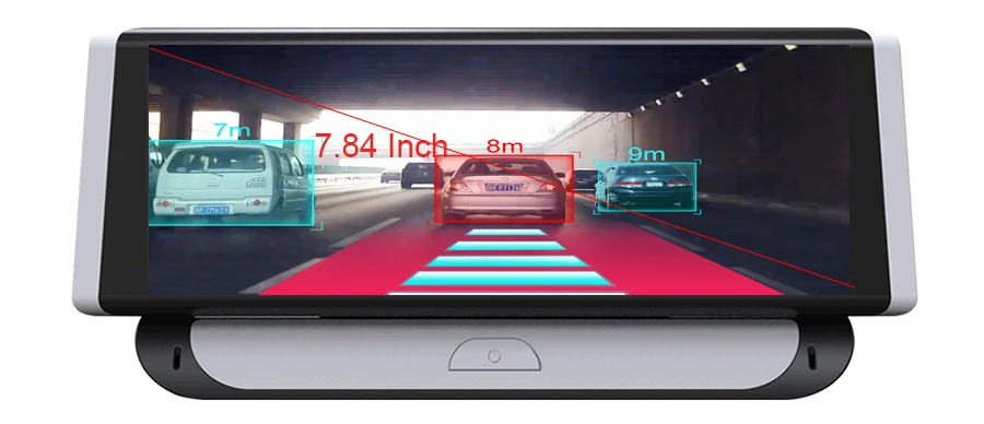 Anfilite " Автомобильный видеорегистратор 4G ADAS gps навигация Fhd 1080P Android 5,1 видеорегистратор Двойной объектив сенсорный экран Камера