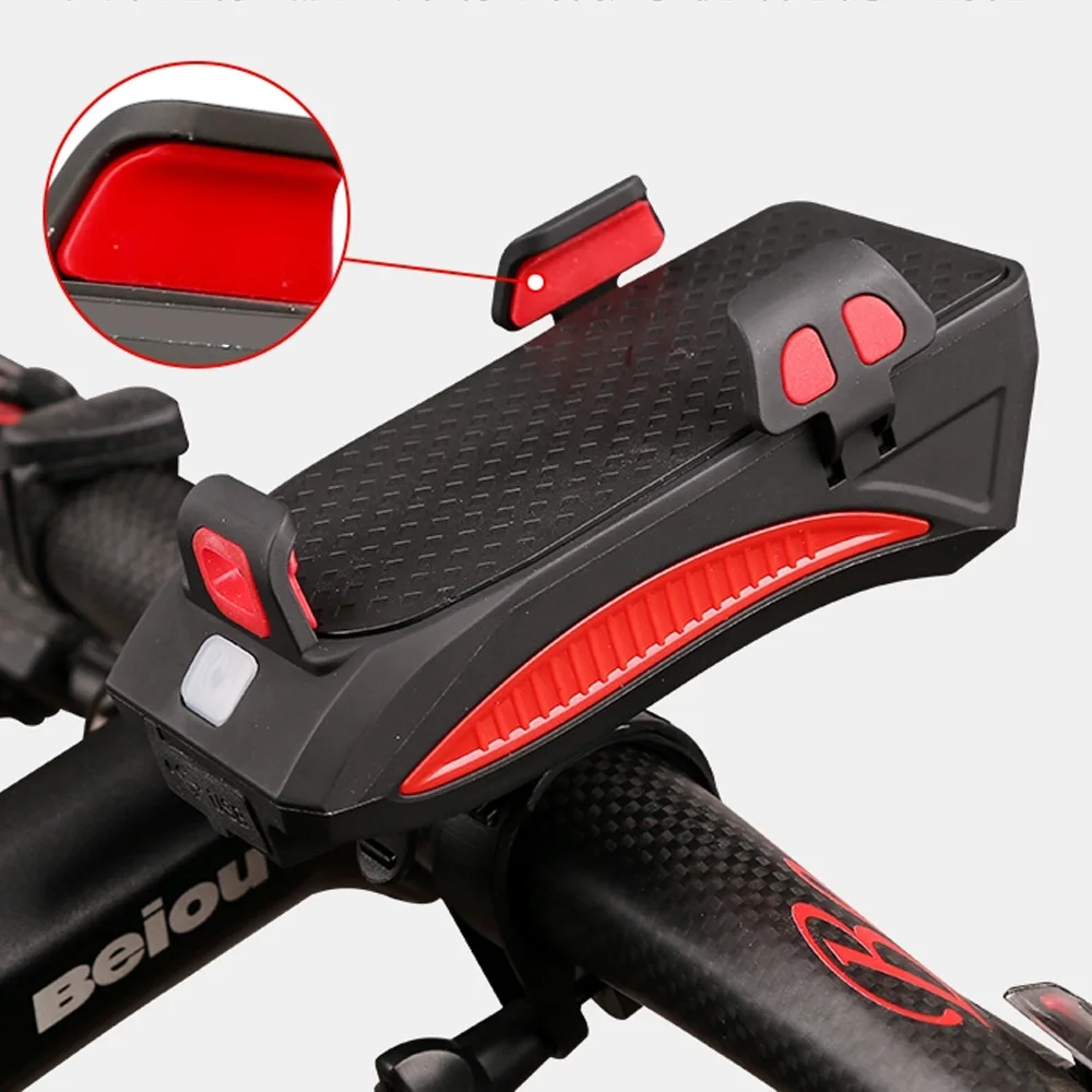 

Bicycle lights, horn lights, night riding, headlights, glare mountain bikes, bells, super loud phone holder, charging equipment