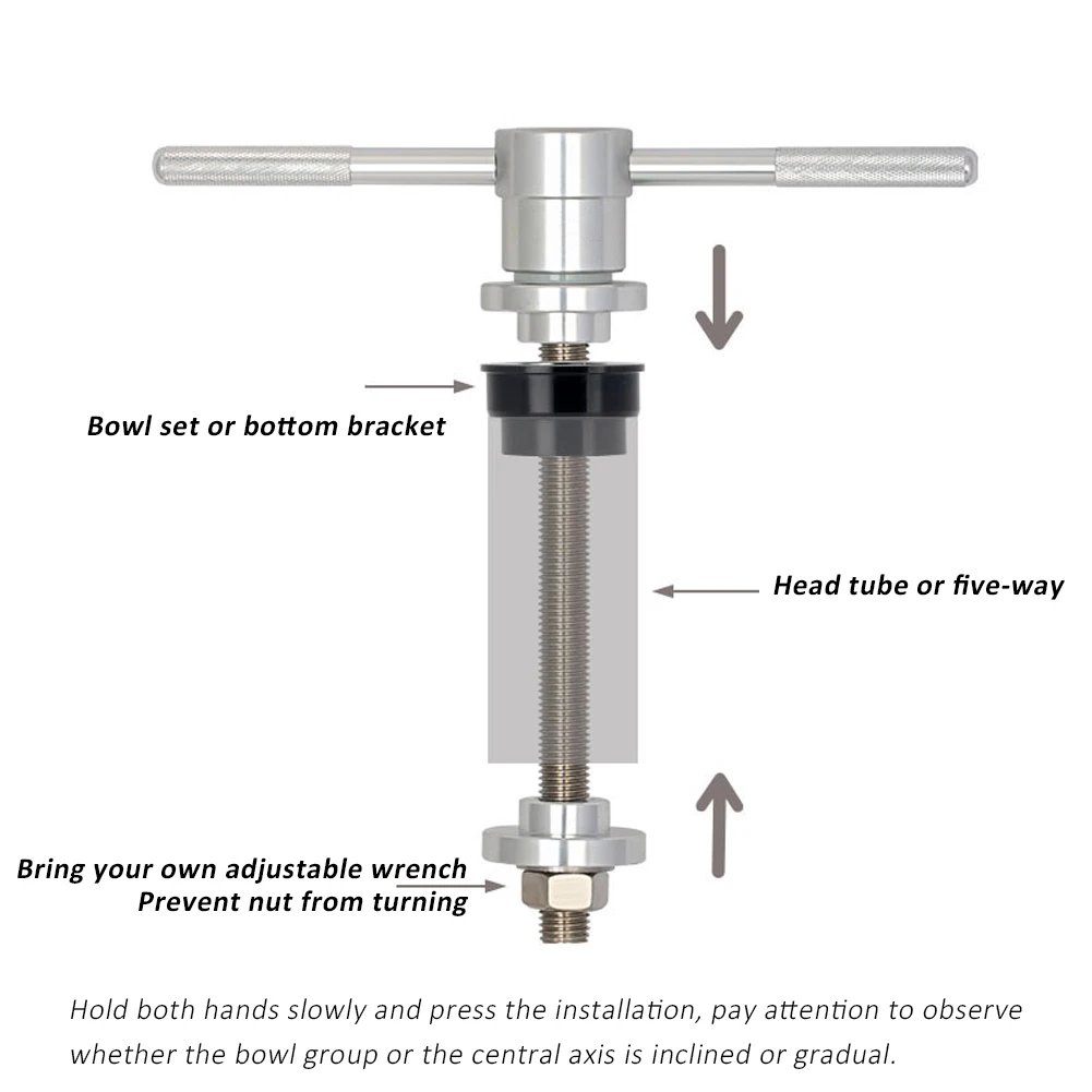 BB Подшипник Нижний Кронштейн велосипедная гарнитура пресс инструмент установка