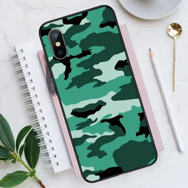 

Camouflage Pattern Camo military Army Phone Case for iPhone 11 12 mini pro XS MAX 8 7 6 6S Plus X 5S SE 2020 XR