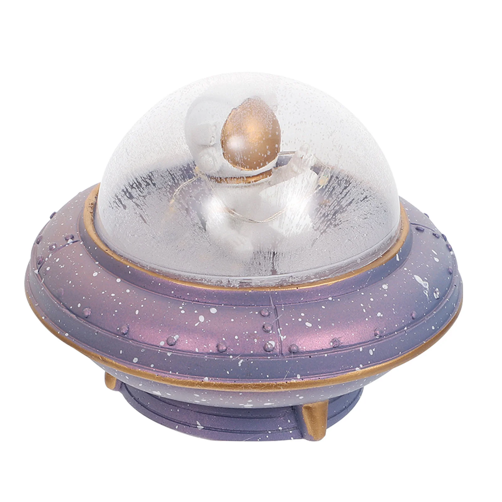 

1 шт. маленький полимерный ночной Светильник НЛО, домашний креативный Ночной светильник, настольная атмосферная лампа