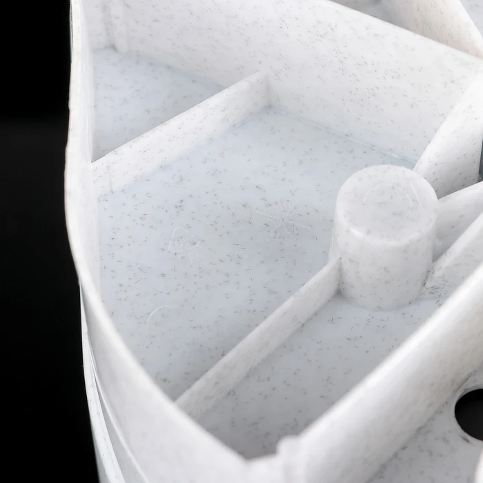 Контейнер для мусора с педалью IDEA 11 л цвет мраморный