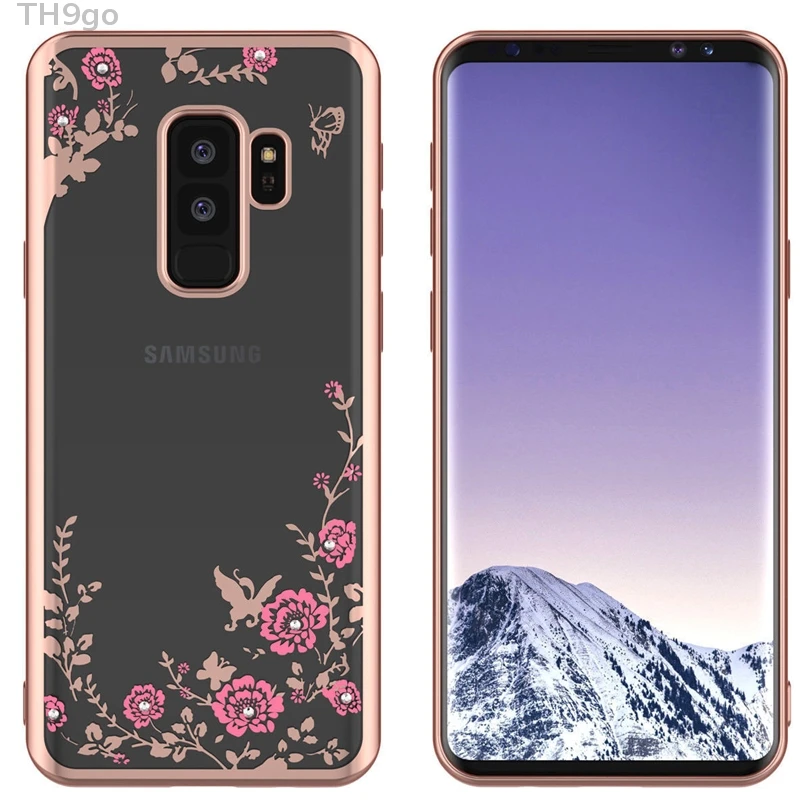 Блестящий силиконовый чехол для Samsung M10 M20 M30 A3 A5 A7 2017 A6 A8 Plus A9 2018 телефона Galaxy A10 A20 A30