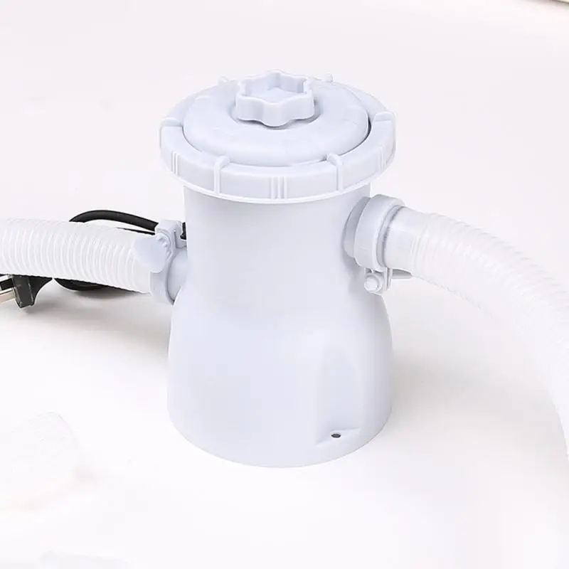 

Electric EU/US Plug 220V Swimming Pool Filter Pump Filter Kit Pool Summer Outdoor Pump Paddling Pool Water Cleaning Tool