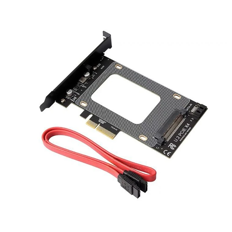 

T3EB U.2 SSD PCIe X4 3,0 адаптер SFF-8639 PCIe адаптер NVMe SSD адаптер с U.2 Порты и разъёмы для 2,5 "U.2 NVMe SSD SATA SSD