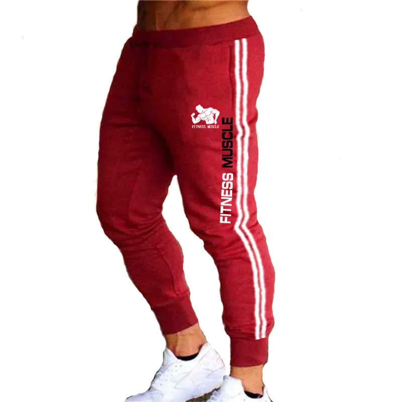 2020 повседневные облегающие брюки мужские джоггеры спортивные фирменные