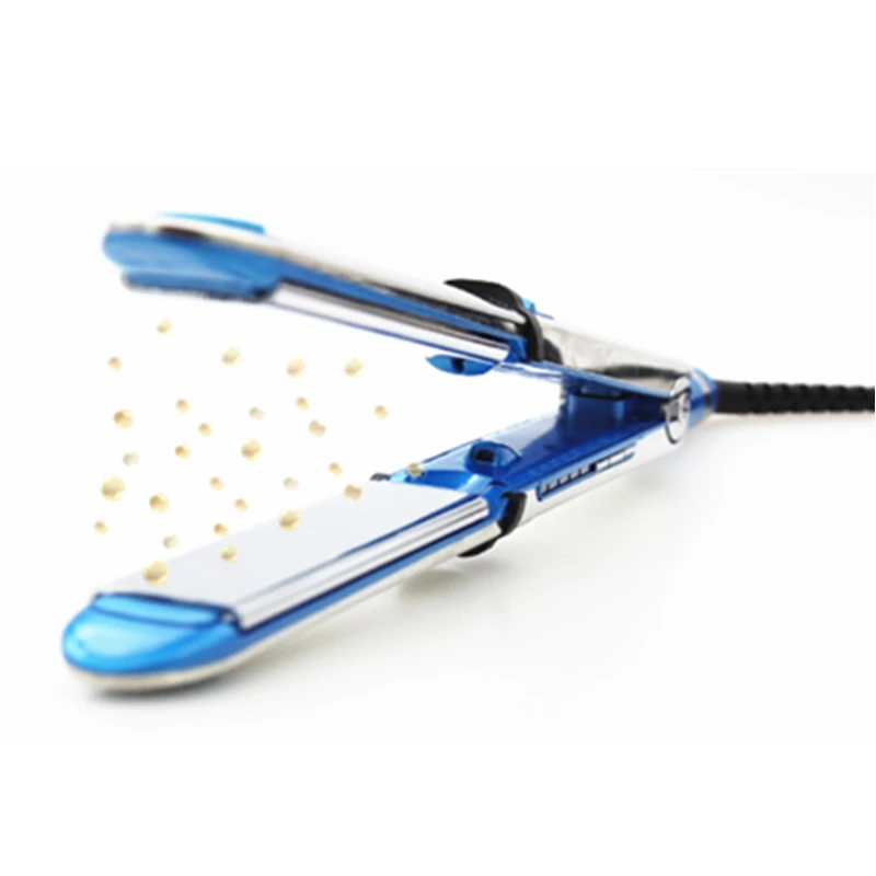 Профессиональный Выпрямитель для волос утюжок с плавающей пластиной из титана