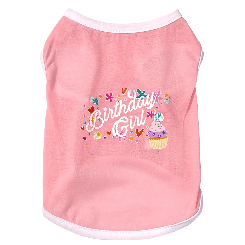 Креативные рубашки для собак Transer рубашка домашних питомцев на день рождения