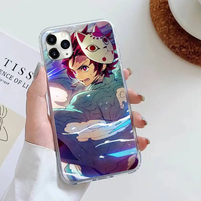 

Demon Slayer Anime Japan Phone Case For iphone 12 5 5s 5c se 6 6s 7 8 plus x xs xr 11 pro max mini