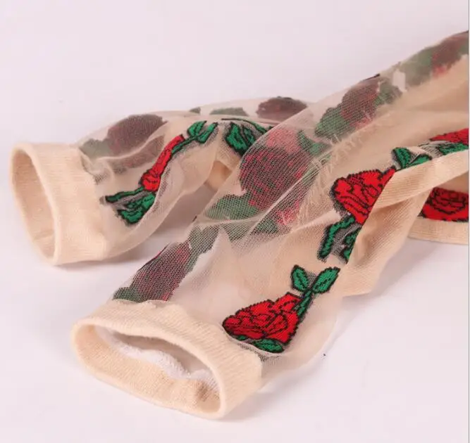 Носки женские кружевные ультратонкие прозрачные короткие 10 комплектов|Носки| |