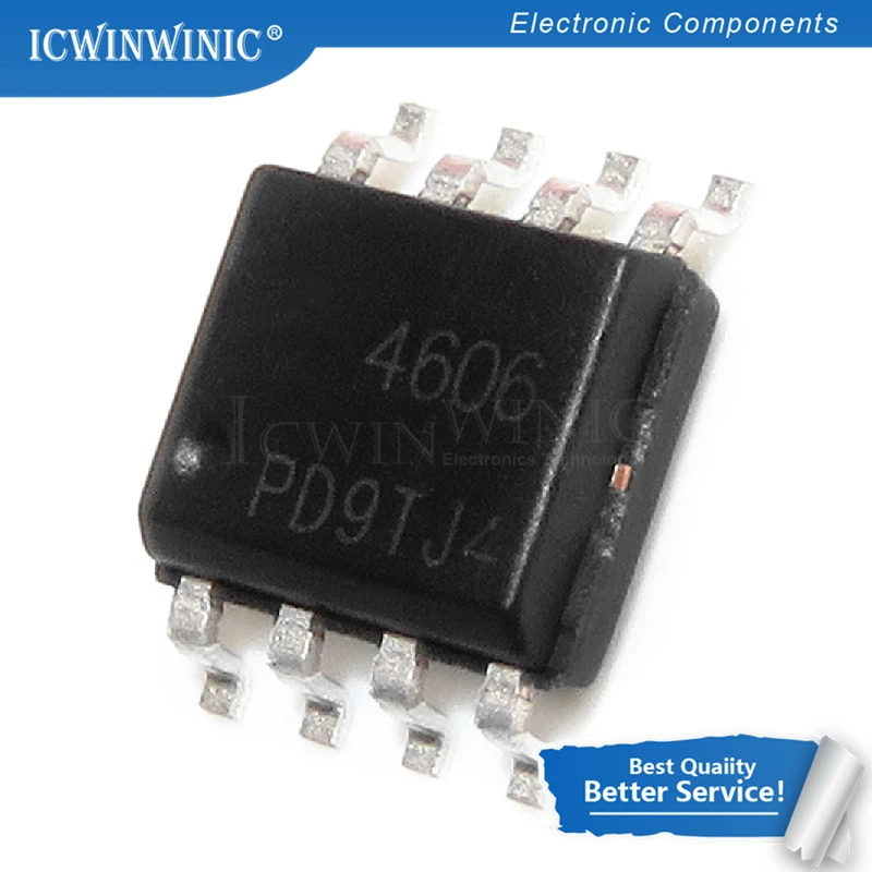 

10 шт. AO4606 SOP8 AO4606C SOP 4606A SMD 4606 SOP-8