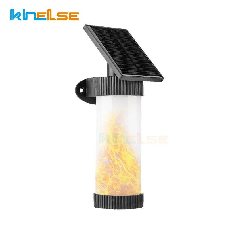 Современная светодиодная Солнечная лампа 3 режима мерцающее пламя наружная
