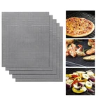 Эко-барбекю Горячая с антипригарным покрытием для барбекю сетка многоразовый теплостойкость барбекю выпечки подкладка-сетка Кухня Пособия по кулинарии курильщик коврик вкладыш