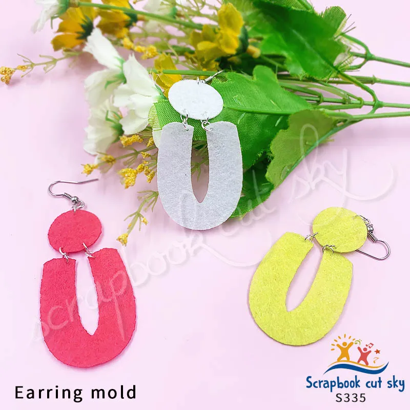 

Muyu wooden mold cutting earrings S335 is suitable for market general machine models