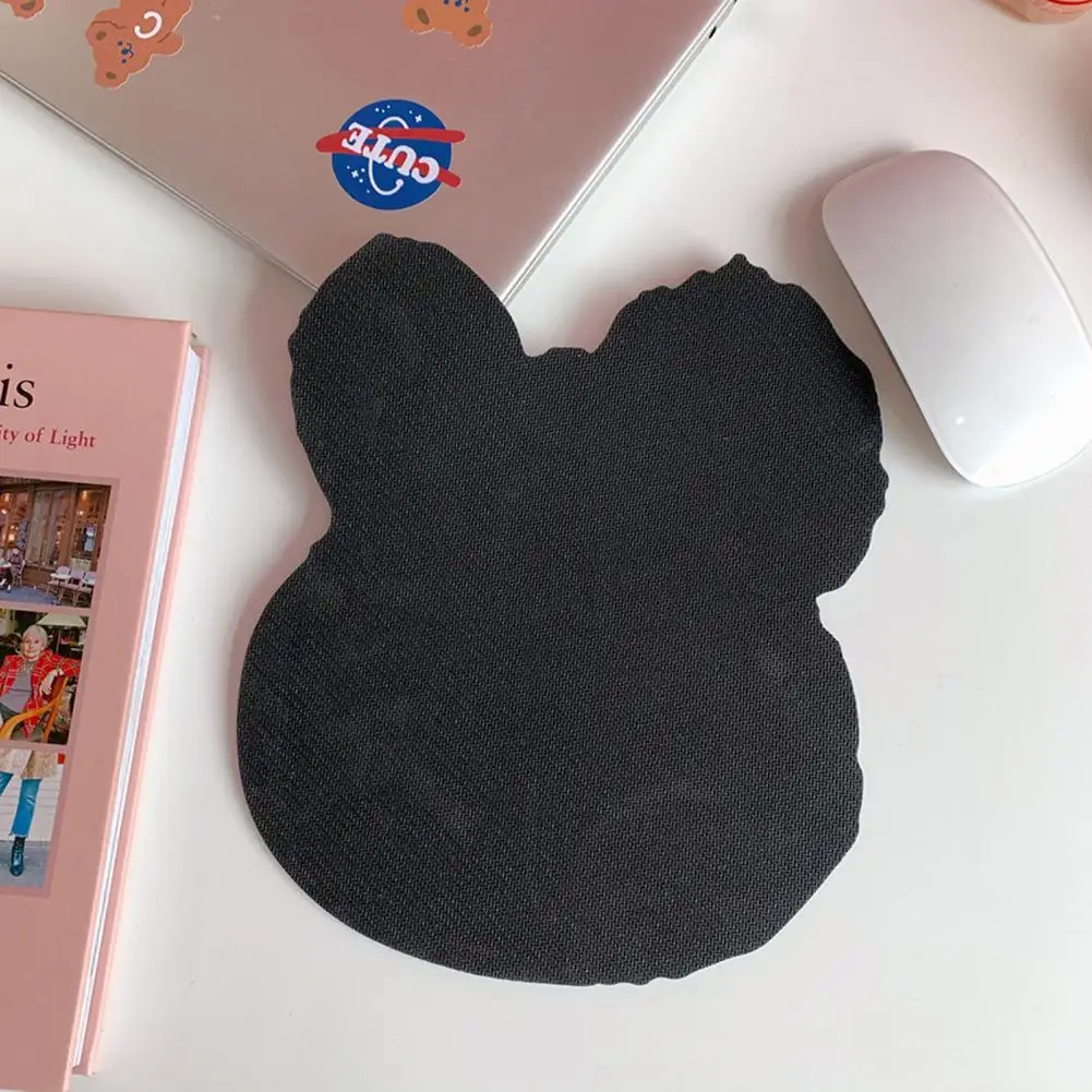 

1 Pc Korean Homemade Simple Cartoon Teddy Puppy Dog Simple Mouse Pad Rubber Mouse Mat For Girl Water Coaster tapete