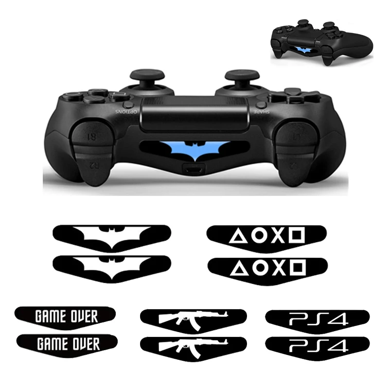 Классный светодиодный светильник стикер для PS4 контроллер для DualShock 4 аксессуары для игрового контроллера