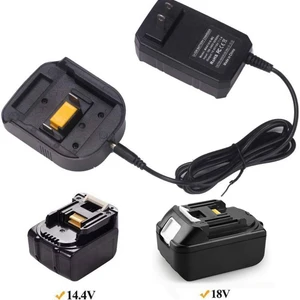 replacement charger for makita bl1430 bl1830 bl1850 14 4v 18v lithium battery charger eu plug version compact design free global shipping