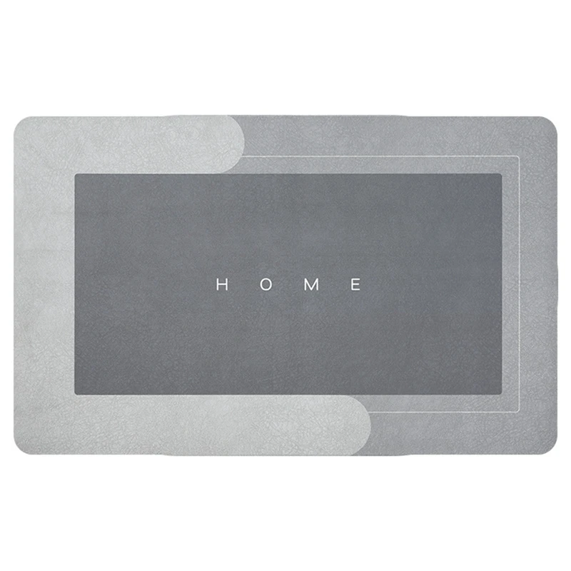 

Super Absorbent Floor Mat Door Bathroom Bedroom Entrance Kitchen Home Non-Slip Rug Floor Mats Quick-Drying Carpet Mats