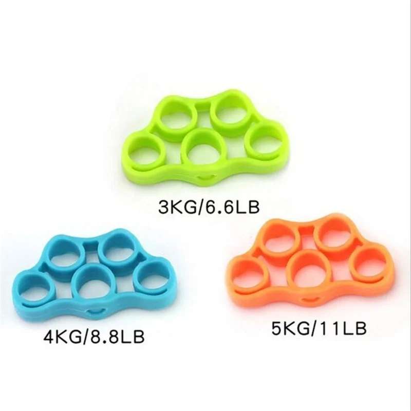 

Hand Gripper Silicone Finger Expander Exercise Hand Grip Wrist Strength Trainer Finger Exerciser Resistance Bands Fitness