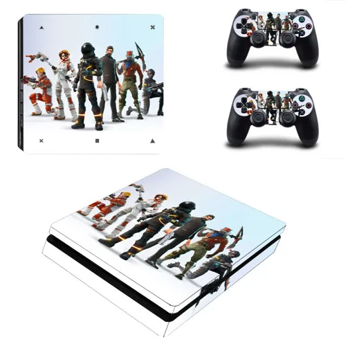 Зеленый НОВАЯ тонкая наклейка для PS4, Виниловая наклейка для консоли Playstation 4 и 2 контроллера PS4, тонкая наклейка s - Цвет: Зеленый