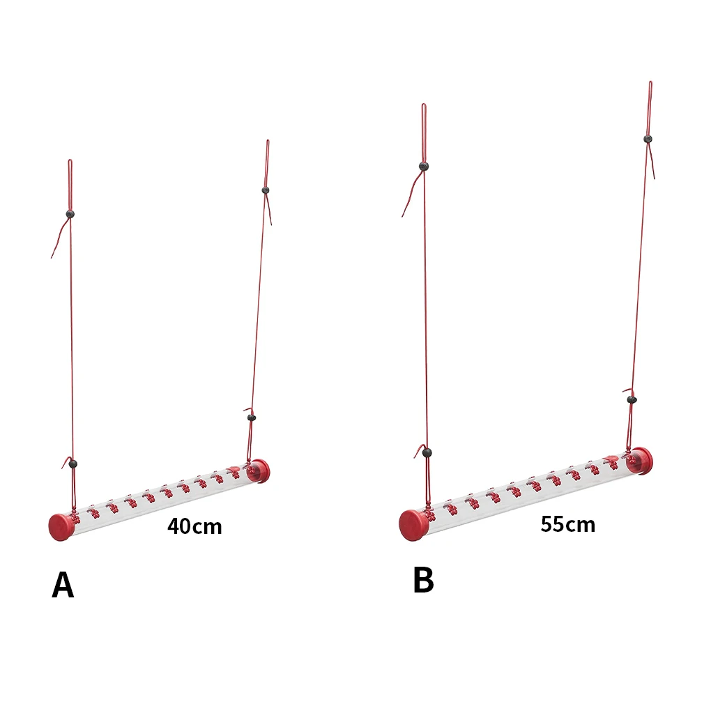 

Tom's Best Hummingbird Feeder with Hole Birds Feeding Transparent Pipe Easy to Use Household Garden Feeding Supplies
