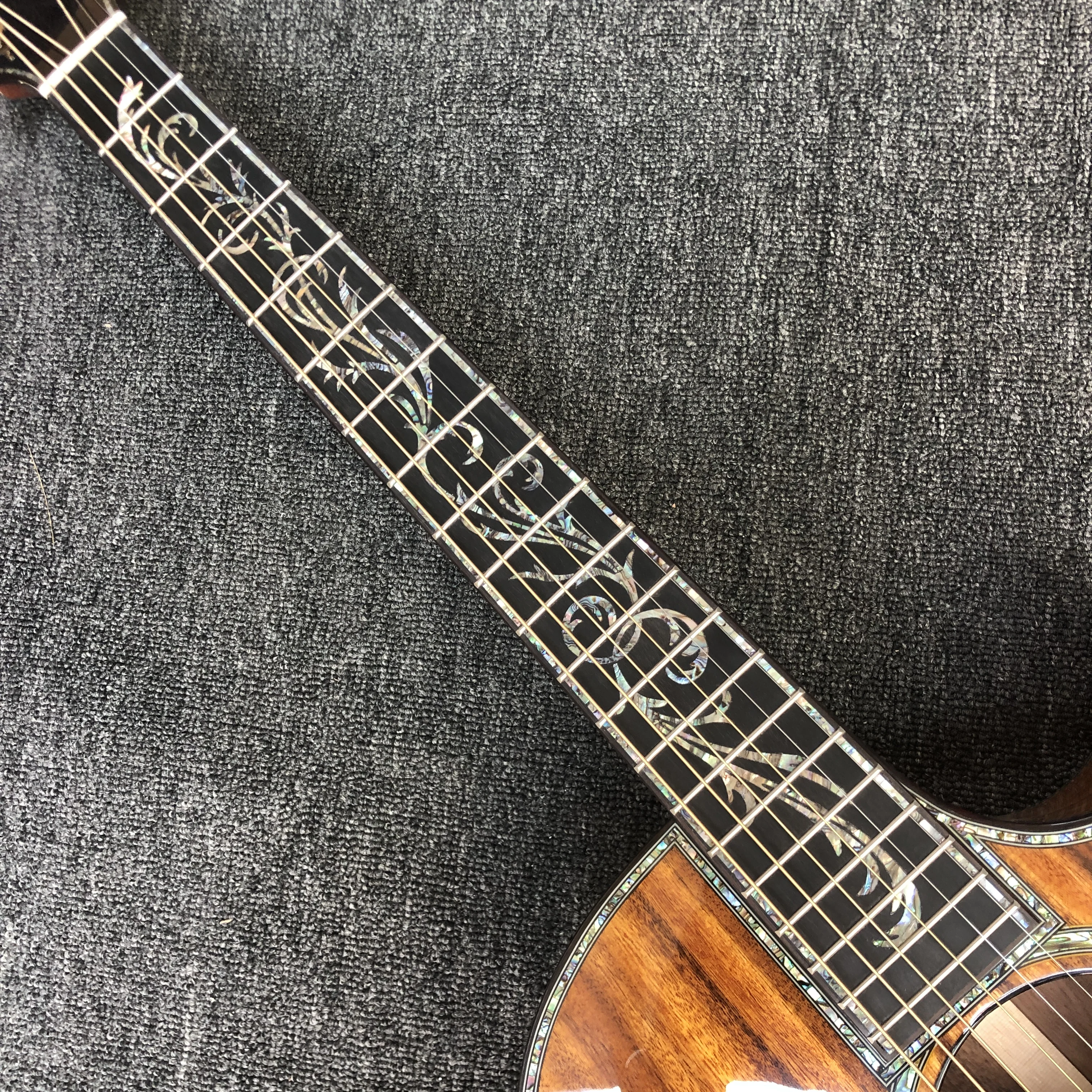Подлокотник для корпуса Chaylor sp14 акустическая гитара настоящая abalone solid KOA top ps14