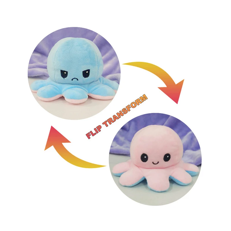

Double-sided adjustable children's gift doll toy