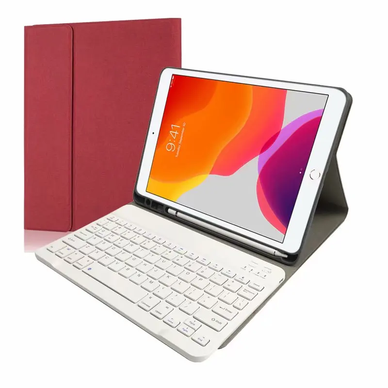 Чехол с держателем для ручки ipad 7 th 2019 чехол из искусственной кожи клавиатурой 10 2