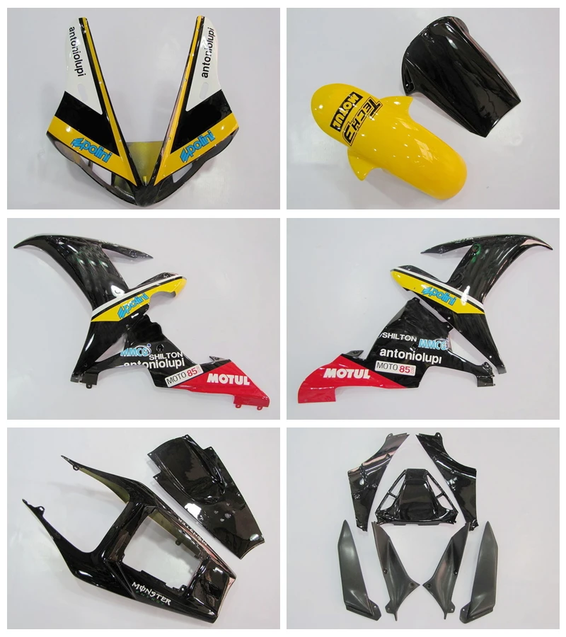 

Injection Yellow Red Black White Fairing Kits For Yamaha YZF-R1 02 03 YZF R1 02-03 YZF 1000 R1 2002 2003 Fairing Set // Tim
