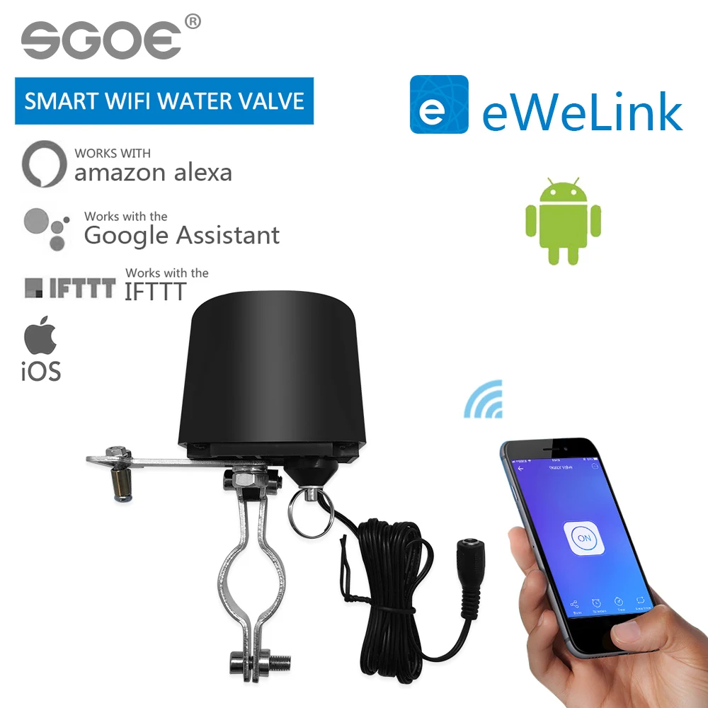 Умный WIFI переключатель EWelink для GW RF водяной клапан домашняя система