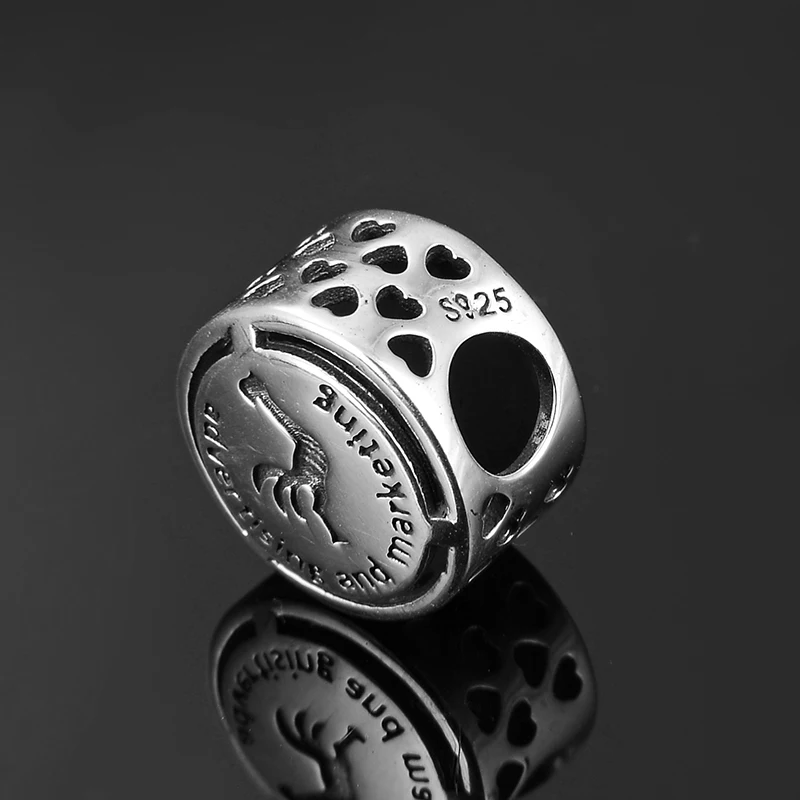 100% 925 Sterling Silver Advertising and Marketing Career Sign Charm Beads Jewrlry Making Fit Original Women Bracelets | Украшения и