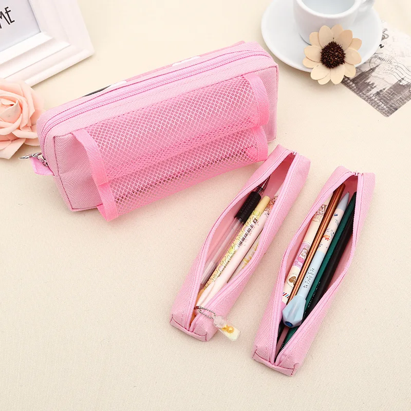 Чехол карандаш для школ и офисов брезентовый чехол карандашей студентов милый