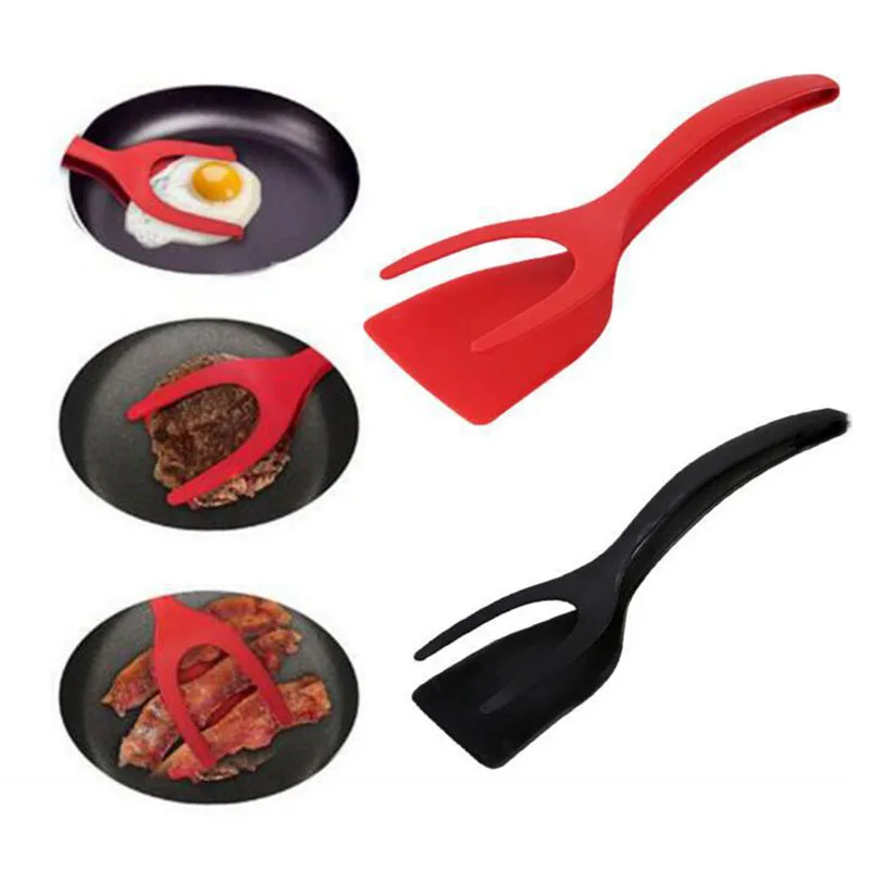 2 в 1 щипцы для омлета цвета ручка-флип ппа шт. кухонные аксессуары сделай сам
